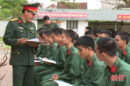 Những ngày đầu quân ngũ