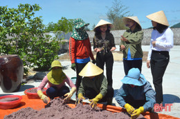 Lấy "sản phẩm đầu ra" ở cơ sở để đánh giá kết quả nửa nhiệm kỳ Đại hội Phụ nữ Hà Tĩnh