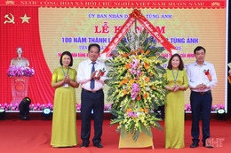 Trường Tiểu học Tùng Ảnh kỷ niệm 100 năm thành lập