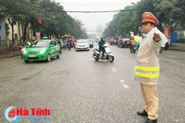 Hà Tĩnh: Trật tự ATGT đảm bảo, tai nạn giảm sâu!