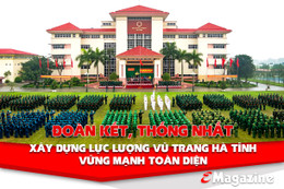 Đoàn kết, thống nhất, xây dựng lực lượng vũ trang Hà Tĩnh vững mạnh toàn diện