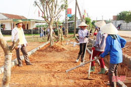 60 ngày “chạy nước rút”, Gia Hanh sắp cán đích nông thôn mới