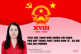 Tích cực tham mưu những nội dung phù hợp trong phát triển kinh tế - xã hội của địa phương