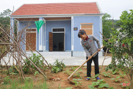 Xuân vui trong những ngôi nhà tránh trú bão lũ tại Hà Tĩnh