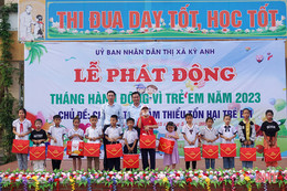 Chung tay thực hiện các hoạt động hướng về trẻ em