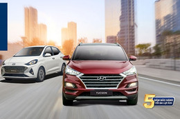 Hyundai Tucson, Hyundai Grand i10 khuyến mại từ 38 - 72 triệu đồng