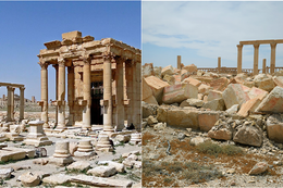 [Photo] Thành cổ Palmyra “ngày ấy - bây giờ”