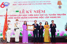 Học viện Báo chí và Tuyên truyền kỷ niệm 60 năm thành lập