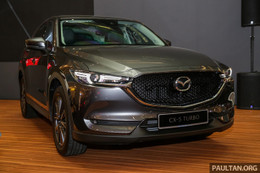 Mazda CX-5 dùng động cơ tăng áp lần đầu ra mắt Đông Nam Á