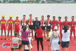 VĐV Hà Tĩnh giành HCB Giải Đua thuyền Rowing Cúp 1 châu Á