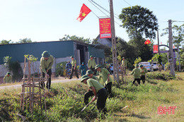 Huyện miền núi Hà Tĩnh ra quân “Chung sức xây dựng nông thôn mới”