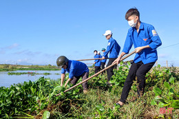 Hơn 450 đội tình nguyện hưởng ứng cao điểm xây dựng nông thôn mới và ngày Chủ nhật xanh