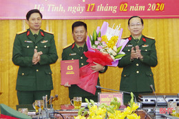 Phó Tham mưu trưởng Bộ CHQS Hà Tĩnh làm Chánh Thanh tra Quốc phòng - Bộ Tham mưu Quân khu 4