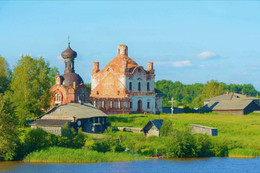 Cảnh làng quê Nga đẹp như tranh vẽ bên dòng Volga - Baltic