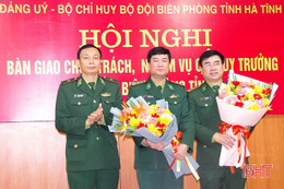 Đại tá Bùi Hồng Thanh nhận nhiệm vụ Chỉ huy trưởng BĐBP Hà Tĩnh