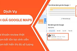 Dịch vụ đánh giá google maps limoseo uy tín - chất lượng hàng đầu Việt Nam