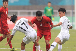 Olympic Việt Nam 1-3 Hàn Quốc: Việt Nam vào tranh huy chương đồng ASIAD