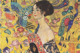 Bức “Quý bà cầm quạt” của Gustav Klimt phá vỡ kỷ lục về giá