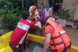 Bão Megi gây lũ lụt, lở đất lớn ở Philippines khiến 58 người thiệt mạng