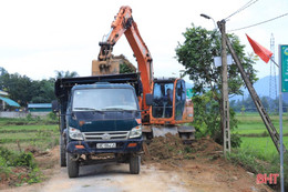 Các địa phương ở Hà Tĩnh “chạy nước rút” xây dựng nông thôn mới