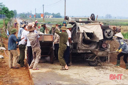 Làm mới hơn 115km đường GTNT, Thạch Hà vẫn chưa muốn dừng lại