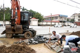 TP Hà Tĩnh chủ động thoát lũ, đề phòng mưa lớn kéo dài