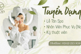 Góc tuyển dụng Kim Spa Hà Tĩnh: Chuyên body, foot, dưỡng sinh