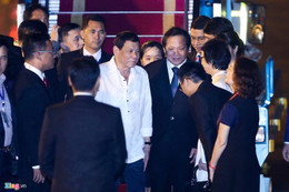 Tổng thống Philippines Duterte đến Đà Nẵng dự APEC