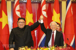 Tổng Bí thư Nguyễn Phú Trọng gửi điện mừng Tổng Bí thư Kim Jong-un