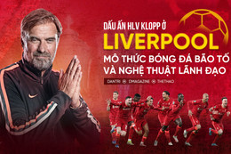 HLV Klopp ở Liverpool - mô thức bóng đá bão tố và nghệ thuật lãnh đạo