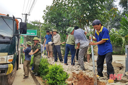 27 đợt ra quân, gần 240.000 lượt người tham gia xây dựng nông thôn mới