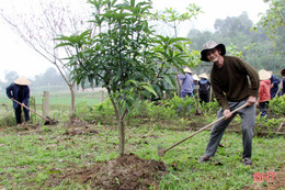 Hương Sơn tăng tốc “cán đích” huyện nông thôn mới vào quý II/2021