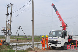 Điện lực Hà Tĩnh chi trên 314,6 tỷ đồng nâng cấp lưới điện