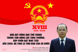 Đưa KKT Vũng Áng trở thành trung tâm động lực tăng trưởng, góp phần đạt mục tiêu đến 2030, Hà Tĩnh là tỉnh khá của cả nước