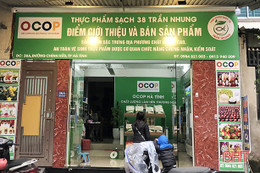 Ra mắt cửa hàng bán sản phẩm OCOP theo quy chế quản lý điểm bán