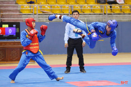 Những màn tung cước đẹp mắt tại Giải Vô địch Vovinam toàn quốc tại Hà Tĩnh