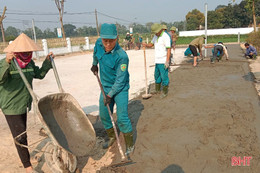 Hương Sơn tập trung xây dựng huyện đạt chuẩn nông thôn mới nâng cao giai đoạn 2023 - 2025