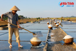 Muối Hà Tĩnh đảm bảo an toàn vệ sinh thực phẩm