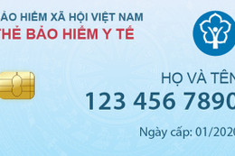 Thay thẻ bảo hiểm y tế giấy bằng điện tử từ tháng 1/2020