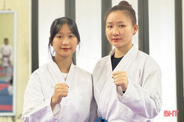 “Bông hồng thép” của làng karate Hà Tĩnh