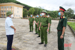 Đảm bảo an toàn tại các khu cách ly tập trung ở Hương Sơn