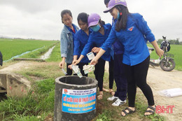 Tuổi trẻ Hà Tĩnh hưởng ứng "Ngày chủ nhật xanh"