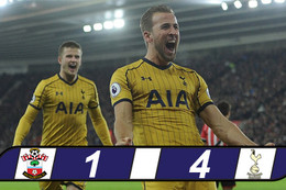 Kane đá hỏng phạt đền, Tottenham vẫn ngược dòng ngoạn mục