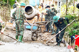 Hà Tĩnh: Hỗ trợ xây dựng nông thôn mới - củng cố “trận địa lòng dân” vững chắc