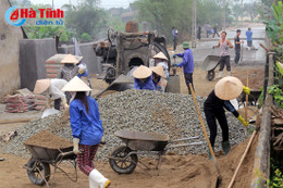 Nghi Xuân hiện thực hóa các tiêu chí huyện nông thôn mới