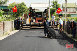 Nghi Xuân “chạy đua” xây dựng đô thị văn minh