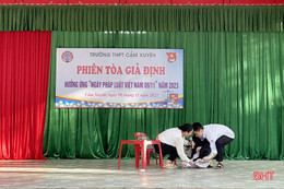 Phiên tòa giả định - án giả, hiệu quả thật