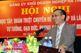 Khối doanh nghiệp học tập tư tưởng, đạo đức, phong cách Hồ Chí Minh