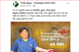 Bí thư đoàn xã ở Hà Tĩnh bị sử dụng hình ảnh cá nhân quảng cáo thuốc trị bệnh