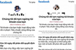 Khó khôi phục lại tài khoản Facebook bị khoá liên quan đến hình ảnh “nhạy cảm” về trẻ em